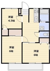 原市駅 徒歩10分 1階の物件間取画像